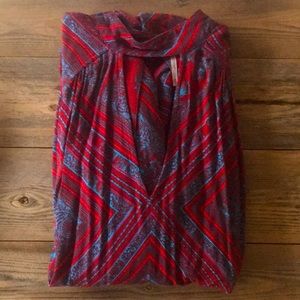 Free People Paisley Blouse, XS